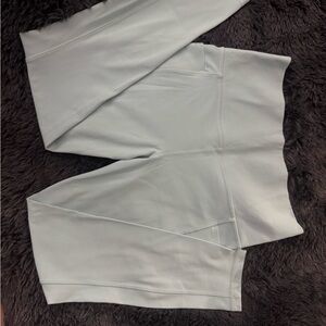 Athleta light blue 7/8 Leggings with pockets